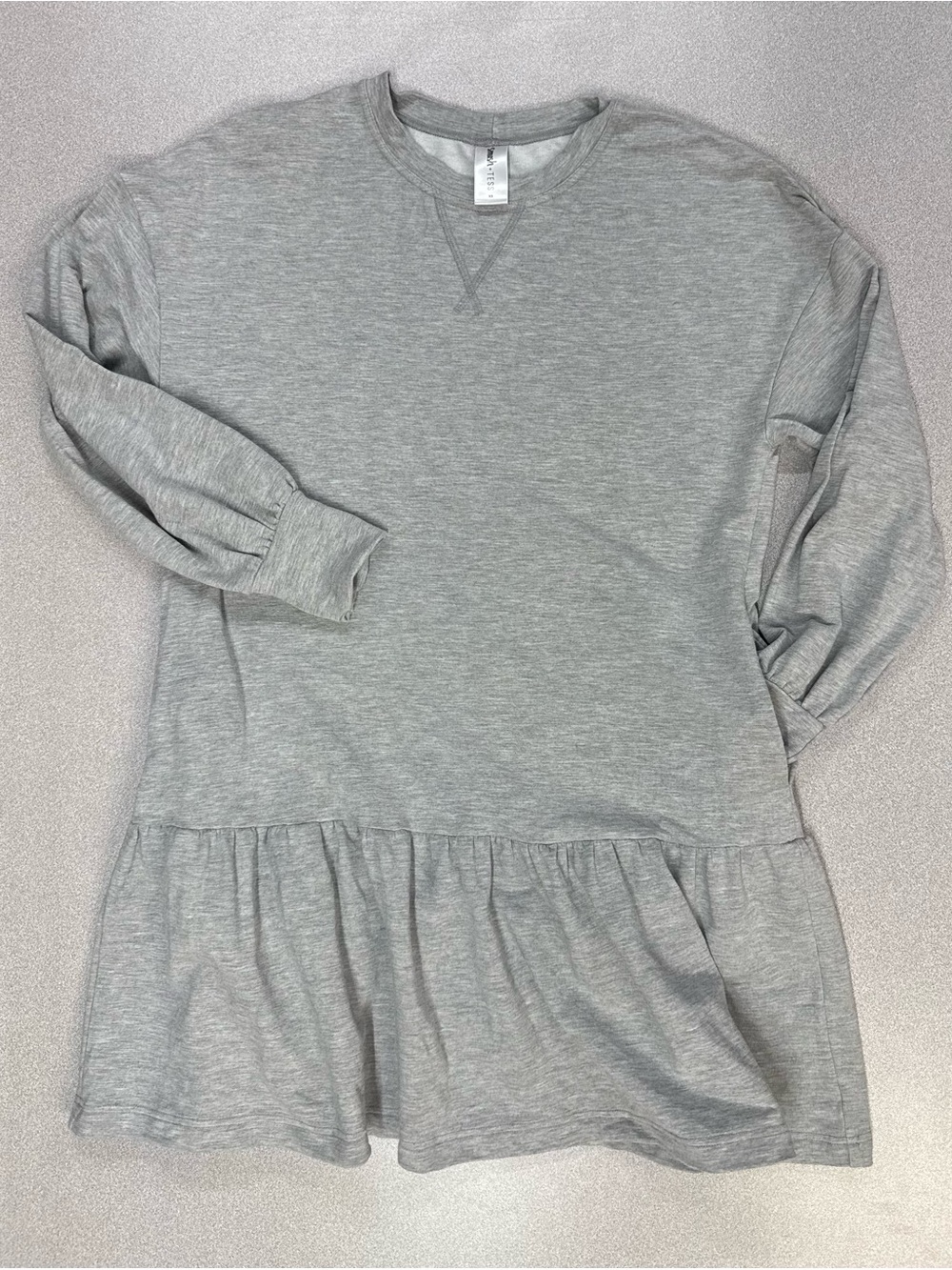 Jillian Harris x Smash + Tess Essential Mini Sweat Dress Bamboo Top w/Pockets